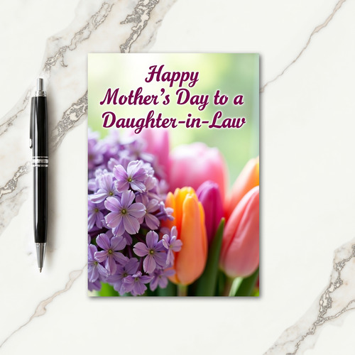 Striped Thanks And Love Card