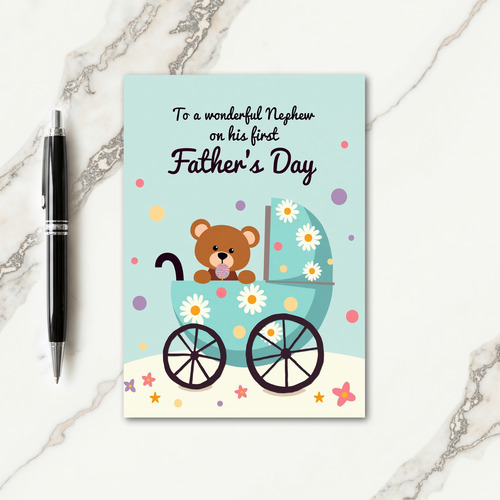 Striped Treat Fathers Day Card