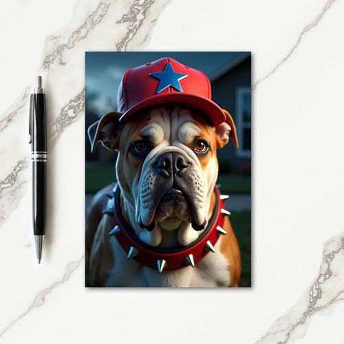 Studded Collar Fathers Day Card