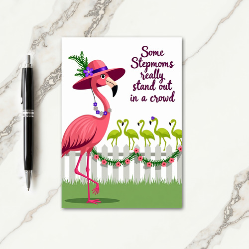 Stylish Bird Mothers Day Card