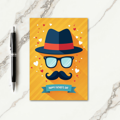 Stylish Fathers Day Shades Card