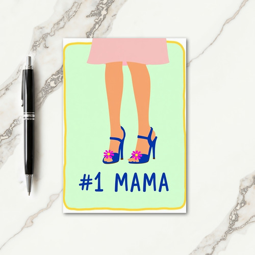 Stylish Mama Number One Card