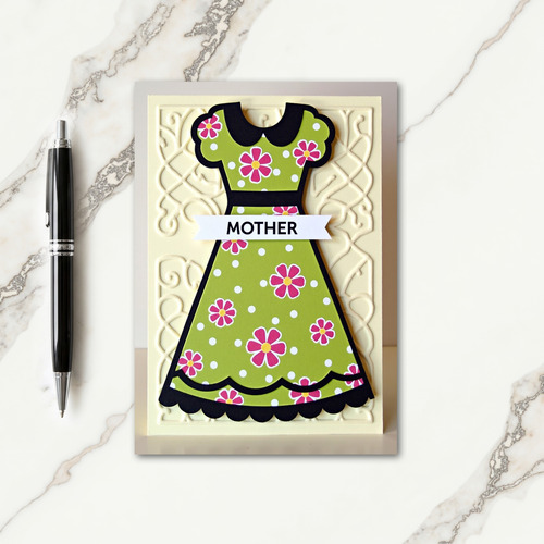 Stylish Mother Papercraft Card