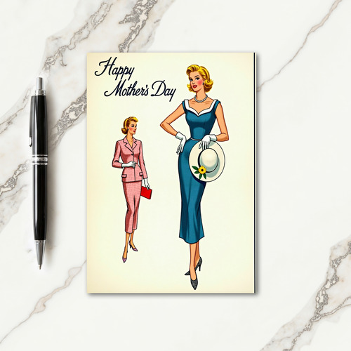 Stylish Mothers Day Card