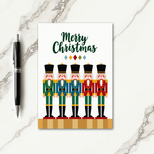 Stylized Guards Christmas Card