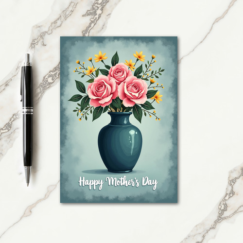 Sunlit Blooms Loving Mothers Day Card