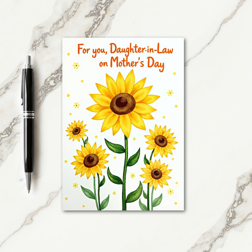 Sunlit Blossoms Mothers Day Card