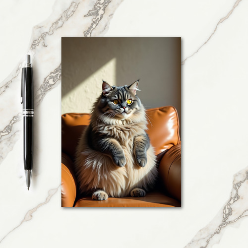 Sunlit Cats Birthday Card