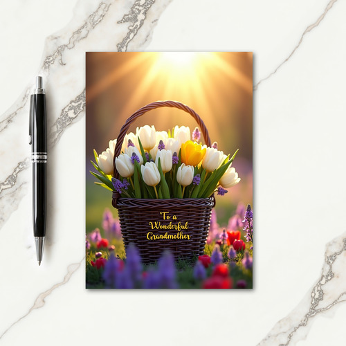 Sunlit Grandmothers Day Card