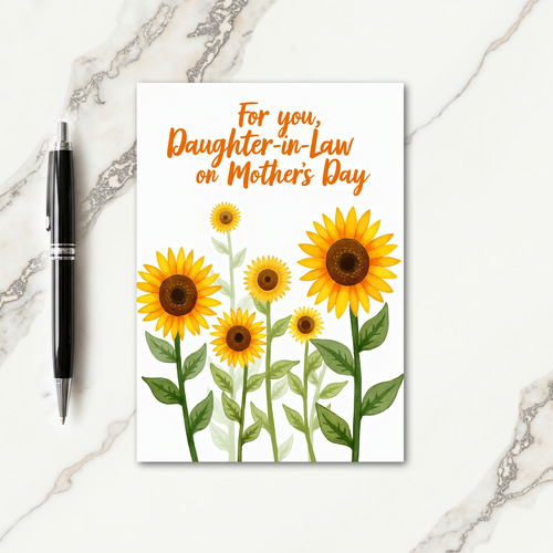 Sunlit Mothers Day Art Card