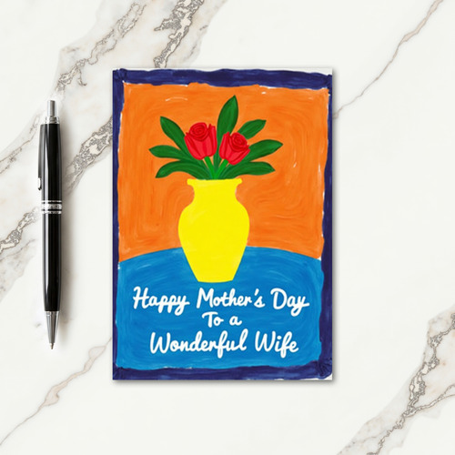 Sunlit Mothers Day Message Card