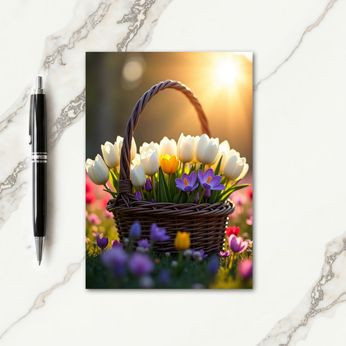 Sunlit Spring Mothers Day Card