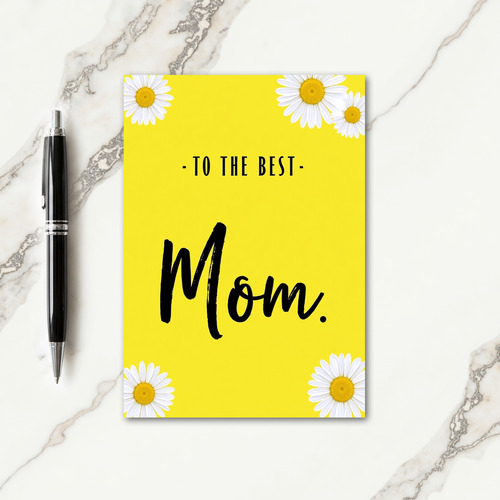 Sunny Best Mom Card