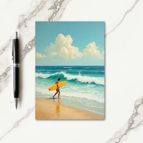 Sunny Birthday Surfer Card