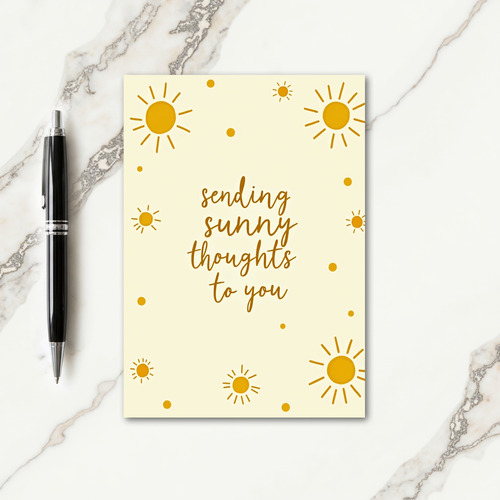 Sunny Birthday Wishes Card