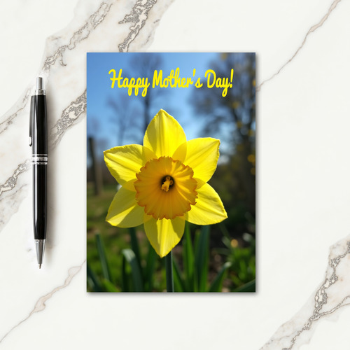 Sunny Bloom Mothers Day Card