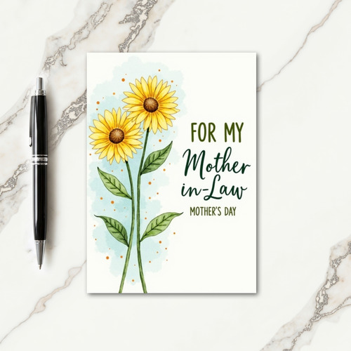 Sunny Bloom Mothers Day Image Card