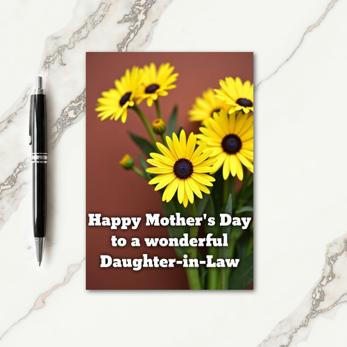 Sunny Blossoms Mothers Day Card