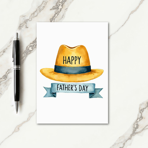 Sunny Fathers Day Banner Card