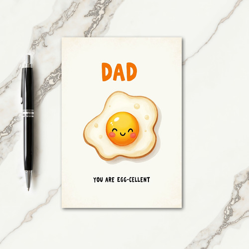 Sunny Fathers Day Yolk Card