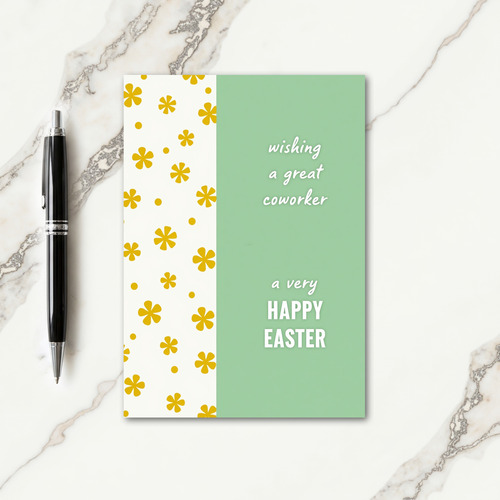 Sunny Floral Greeting Card