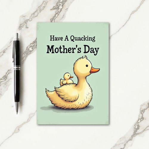 Sunny Mothers Day Bird Card