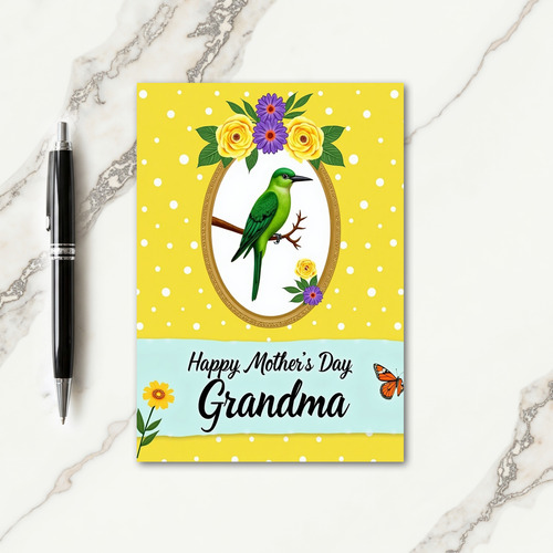 Sunny Mothers Day Bouquet Card