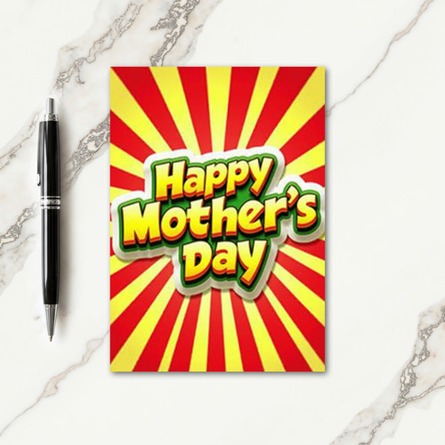 Sunny Mothers Day Graphic Card