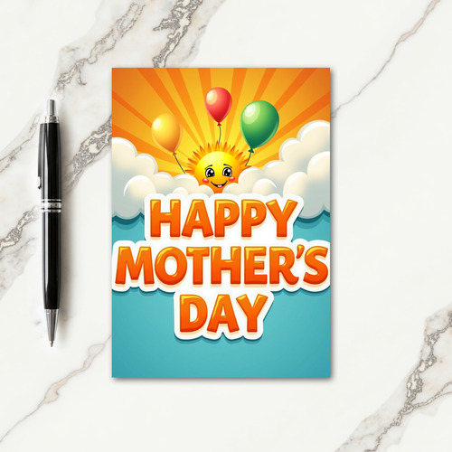 Sunny Mothers Day Greeting Card