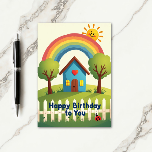 Sunny Smile Birthday Card
