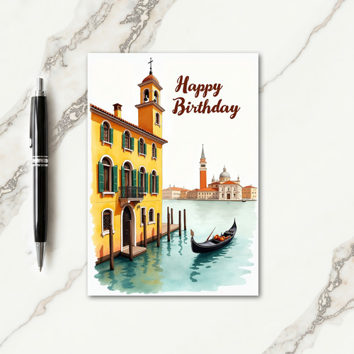 Sunny Vista Birthday Card