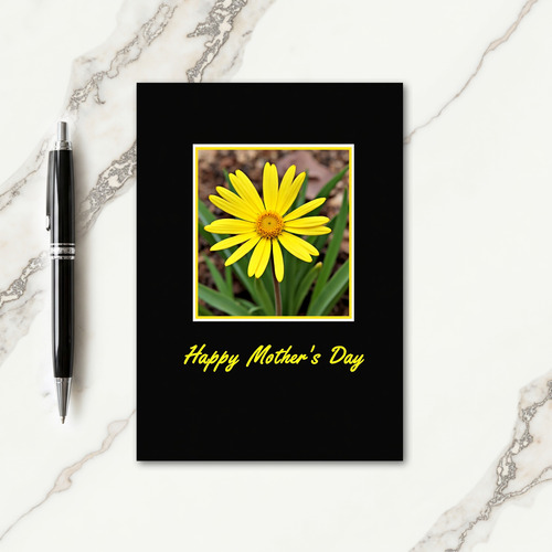Sunshine Floral Framed Art Card