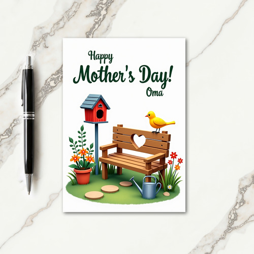 Sunshine Mothers Day Avian Card