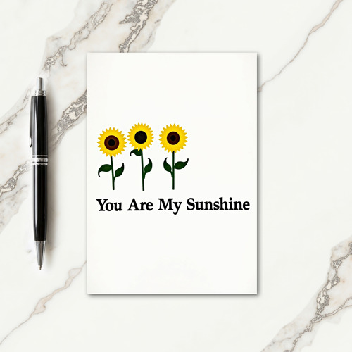 Sunshine Mothers Day Floral Card
