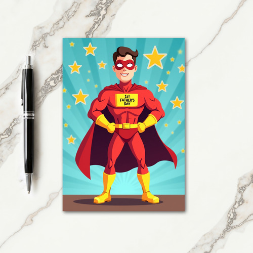 Super Smile Fathers Day Card