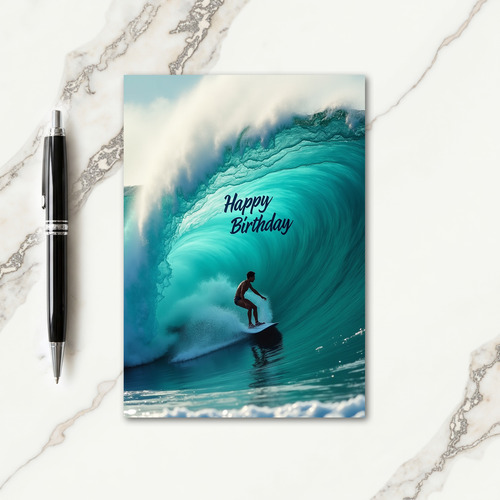 Surfers Adventure Birthday Card