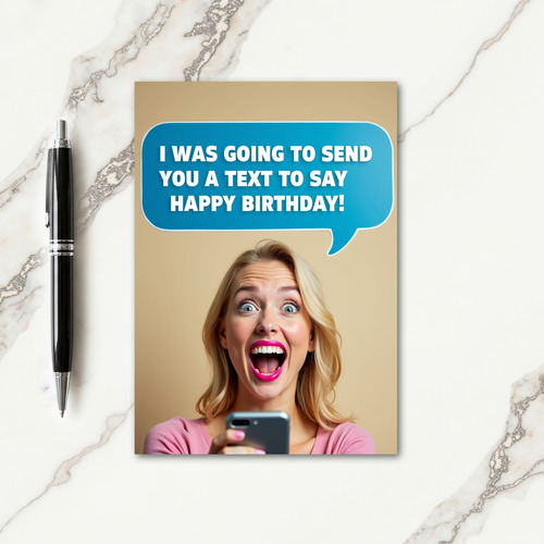Surprise Birthday Card