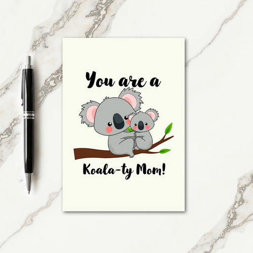 Sweet Arboreal Mothers Day Card