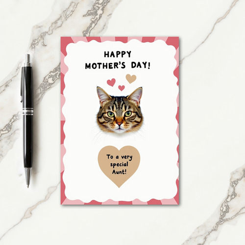 Sweet Aunt Mothers Day Card