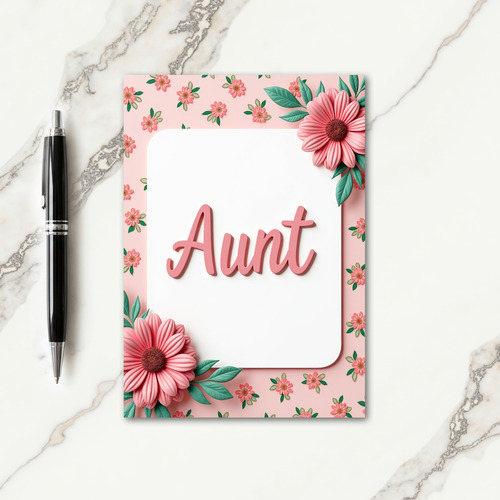 Sweet Aunts Day Greeting Card