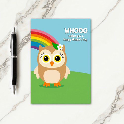 Sweet Avian Mothers Day Card