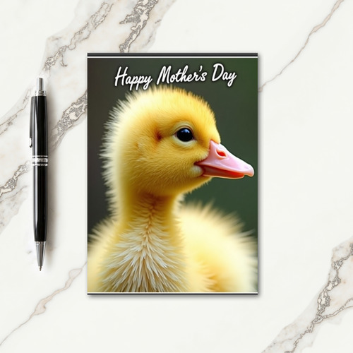 Sweet Baby Bird Mothers Day Card