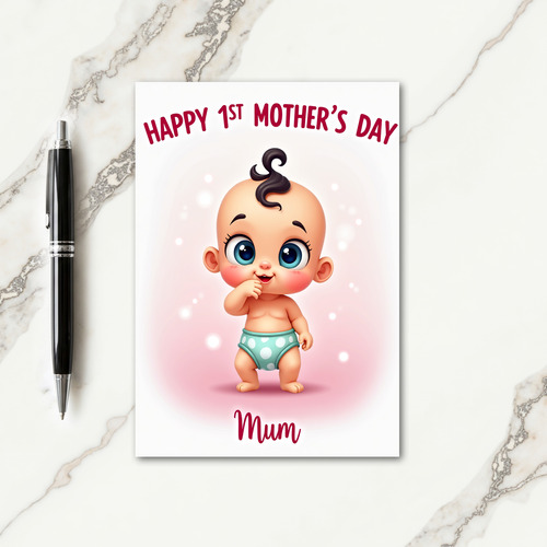 Sweet Baby Mothers Day Card