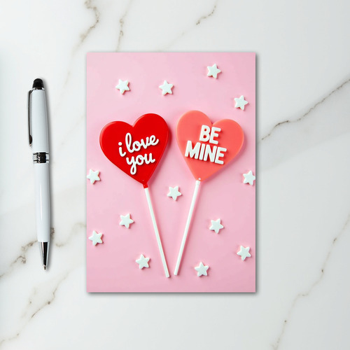 Sweet Be Mine Love You Card