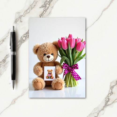 Sweet Bear Birthday Card
