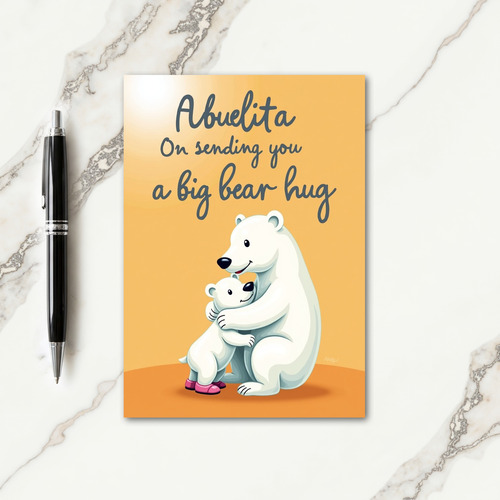 Sweet Bear Family Mothers Day Card