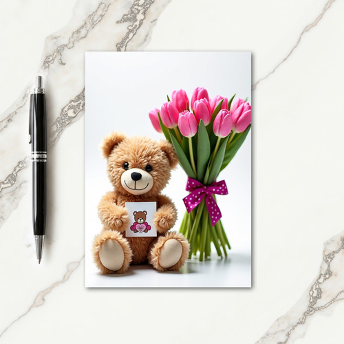 Sweet Bear Hugs Birthday Card