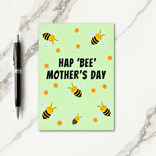 Sweet Bees Mothers Day Card