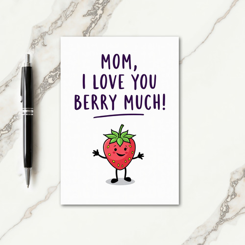 Sweet Berry Momma Love Card
