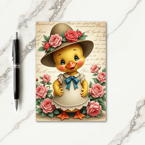 Sweet Bird And Roses Card
